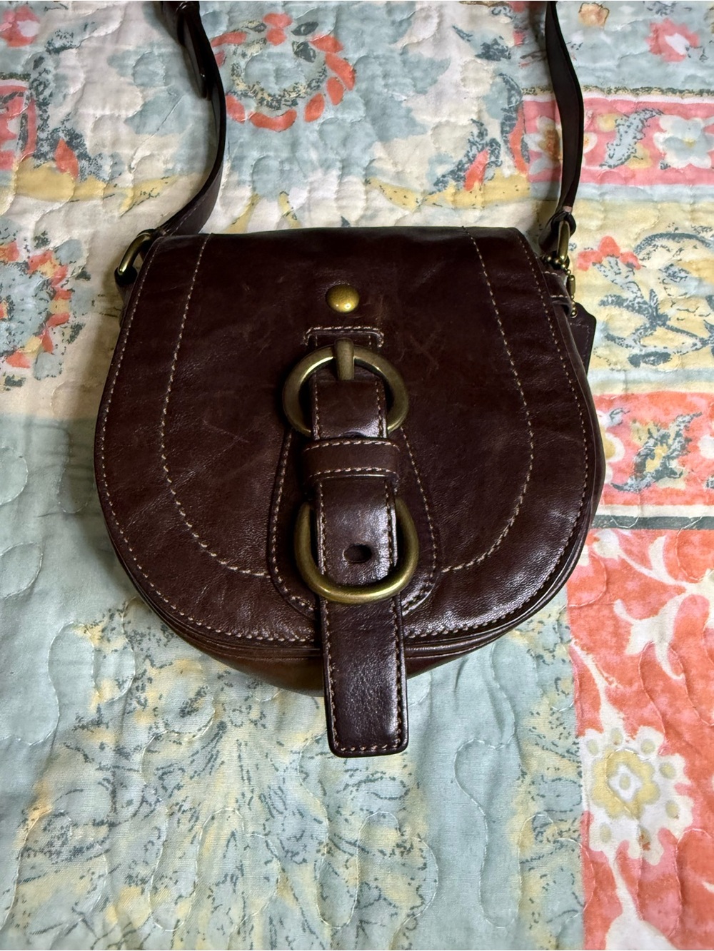 Coach Vintage Legacy Leather Garcia Mini Crossbody Bag Rare Boho - Picture 3 of 16
